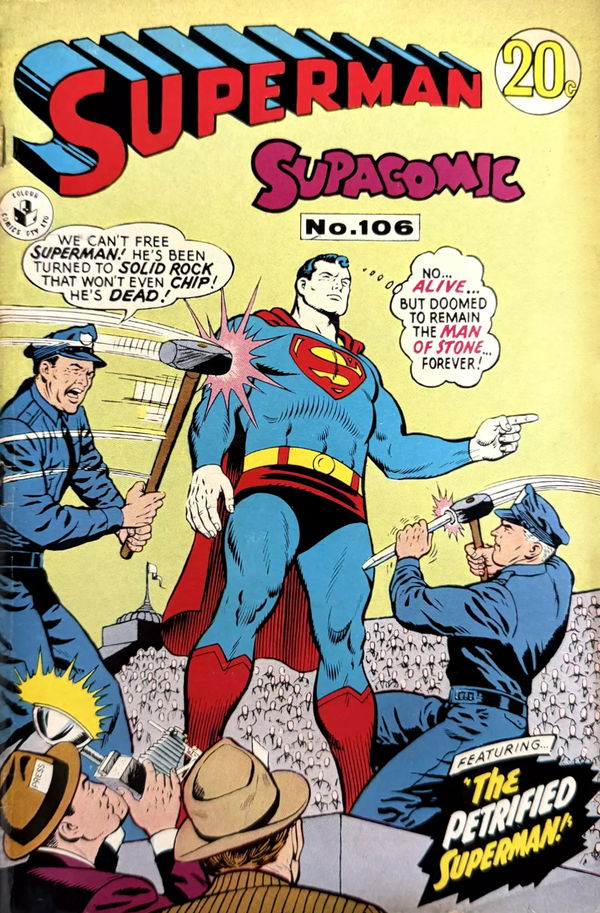 Superman Supacomic (Colour Comics, 1959 series) #106 ([June 1968])