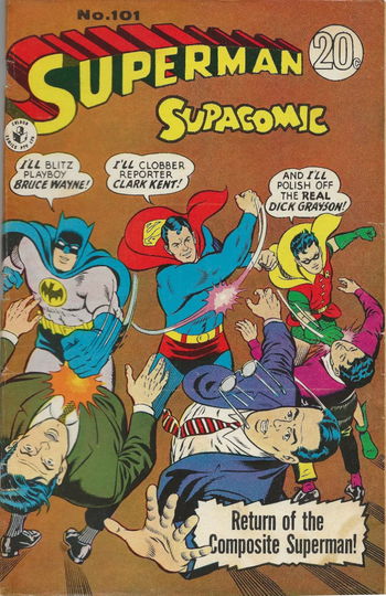Superman Supacomic (Colour Comics, 1959 series) #101 ([January 1968])