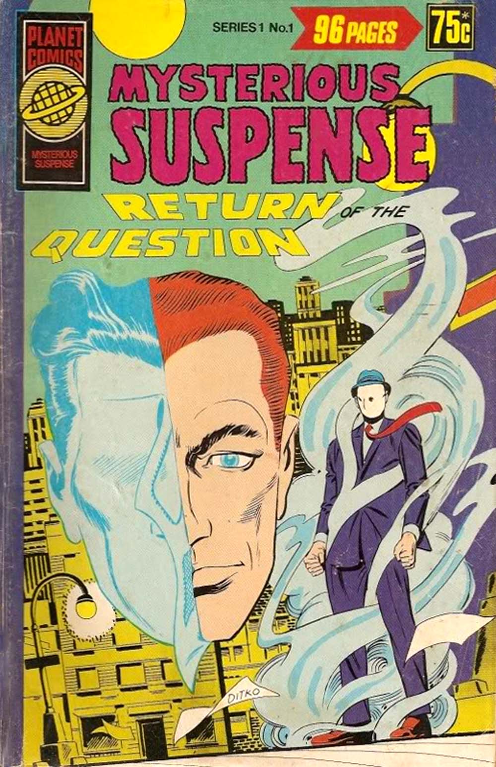 Planet Series 1 (Murray, 1977 series) #1 — Mysterious Suspense ([October 1977?])