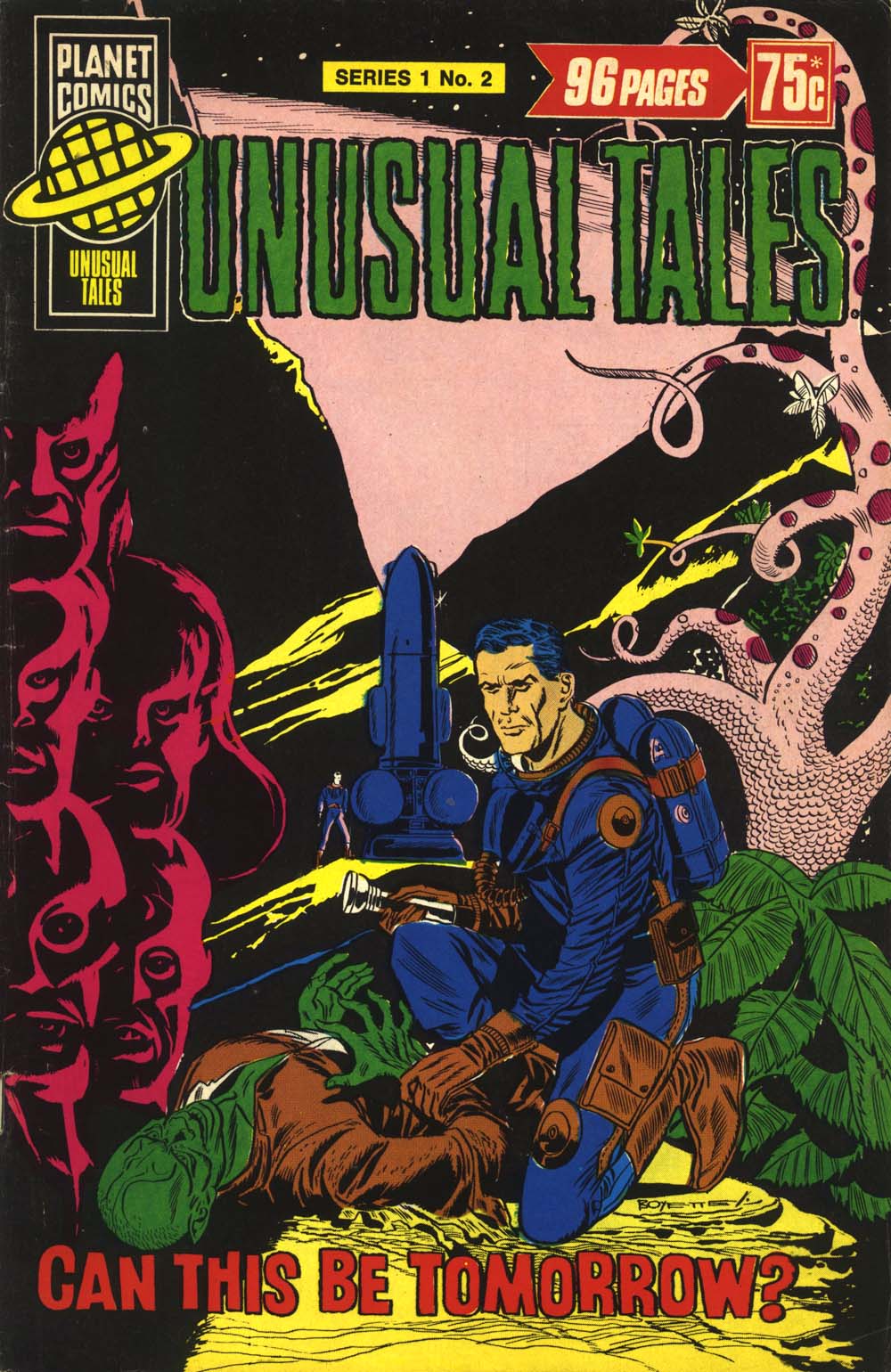 Planet Series 1 (Murray, 1977 series) #2 — Unusual Tales ([November 1977?])