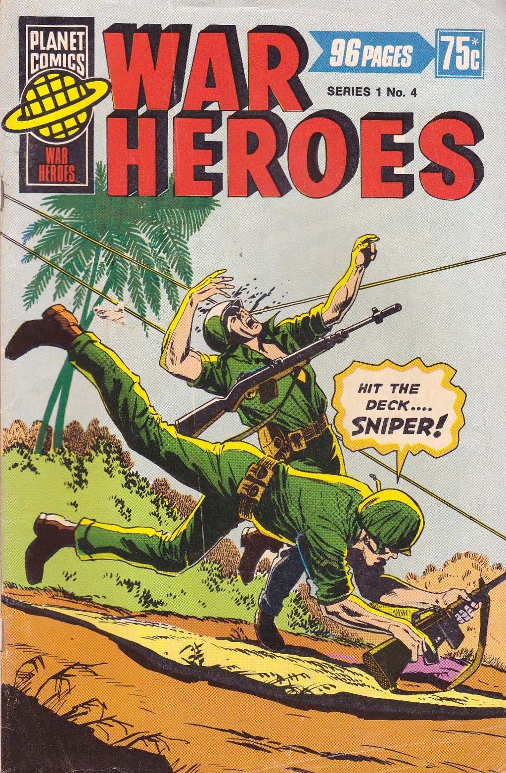 Planet Series 1 (Murray, 1977 series) #4 — War Heroes ([January 1978?])