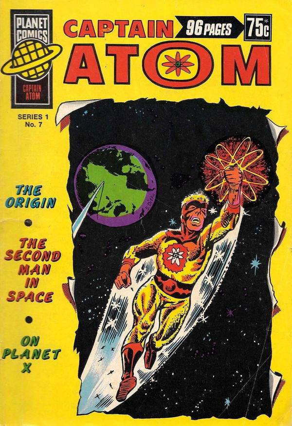 Planet Series 1 (Murray, 1977 series) #7 ([April 1978?]) —Captain Atom