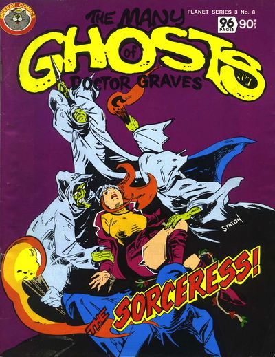 Planet Series 3 (Murray, 1980 series) #8 — The Many Ghosts of Doctor Graves [August 1980]