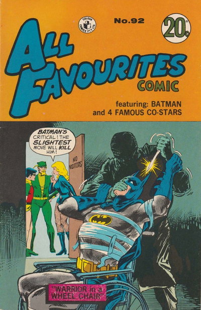 All Favourites Comic  #92 ([September 1972?])