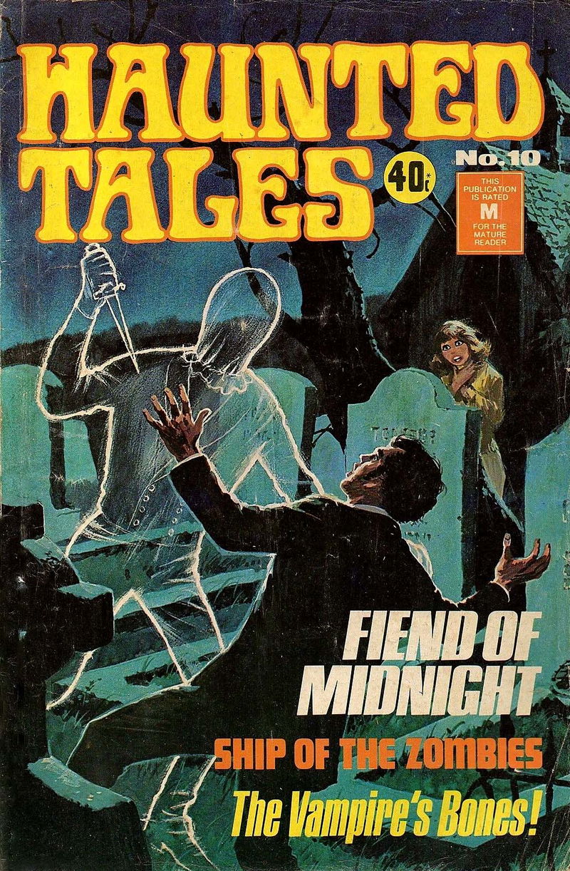 Haunted Tales (KG Murray, 1974 series) #10 ([December 1974?])