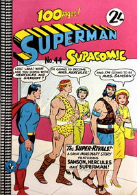 Superman Supacomic (Colour Comics, 1959 series) #44 [April 1963]