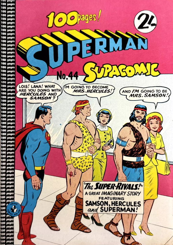 Superman Supacomic (Colour Comics, 1959 series) #44 ([April 1963])