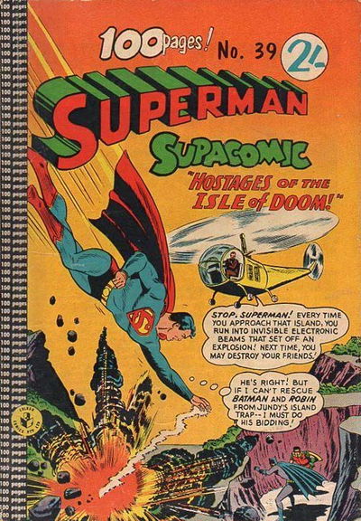 Superman Supacomic (Colour Comics, 1959 series) #39 [November 1962]