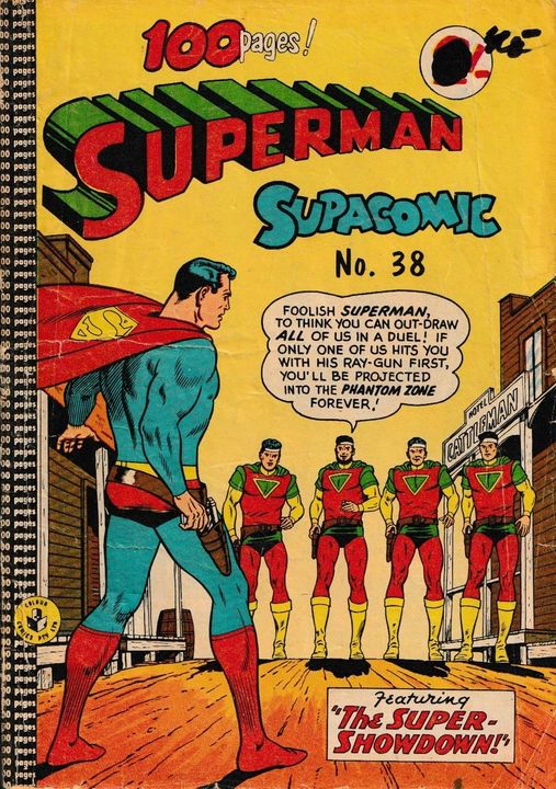 Superman Supacomic (Colour Comics, 1959 series) #38 ([October 1962])