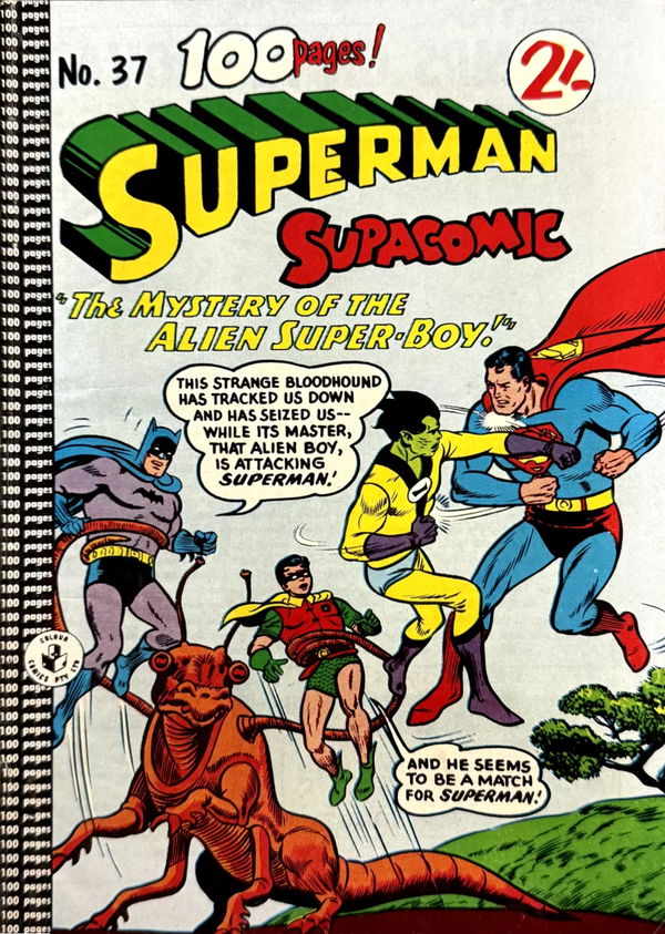 Superman Supacomic (Colour Comics, 1959 series) #37 ([September 1962])