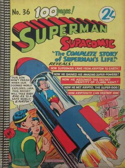 Superman Supacomic  #36 ([August 1962])