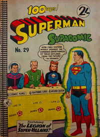 Superman Supacomic (Colour Comics) #29 (December 1961?)