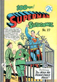 Superman Supacomic (Colour Comics, 1959 series) #27 [October 1961?]