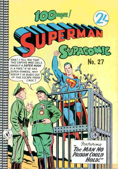 Superman Supacomic (Colour Comics, 1959 series) #27 ([October 1961?])