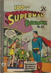 Superman Supacomic (Colour Comics, 1959 series)  #20 ([March 1961?])