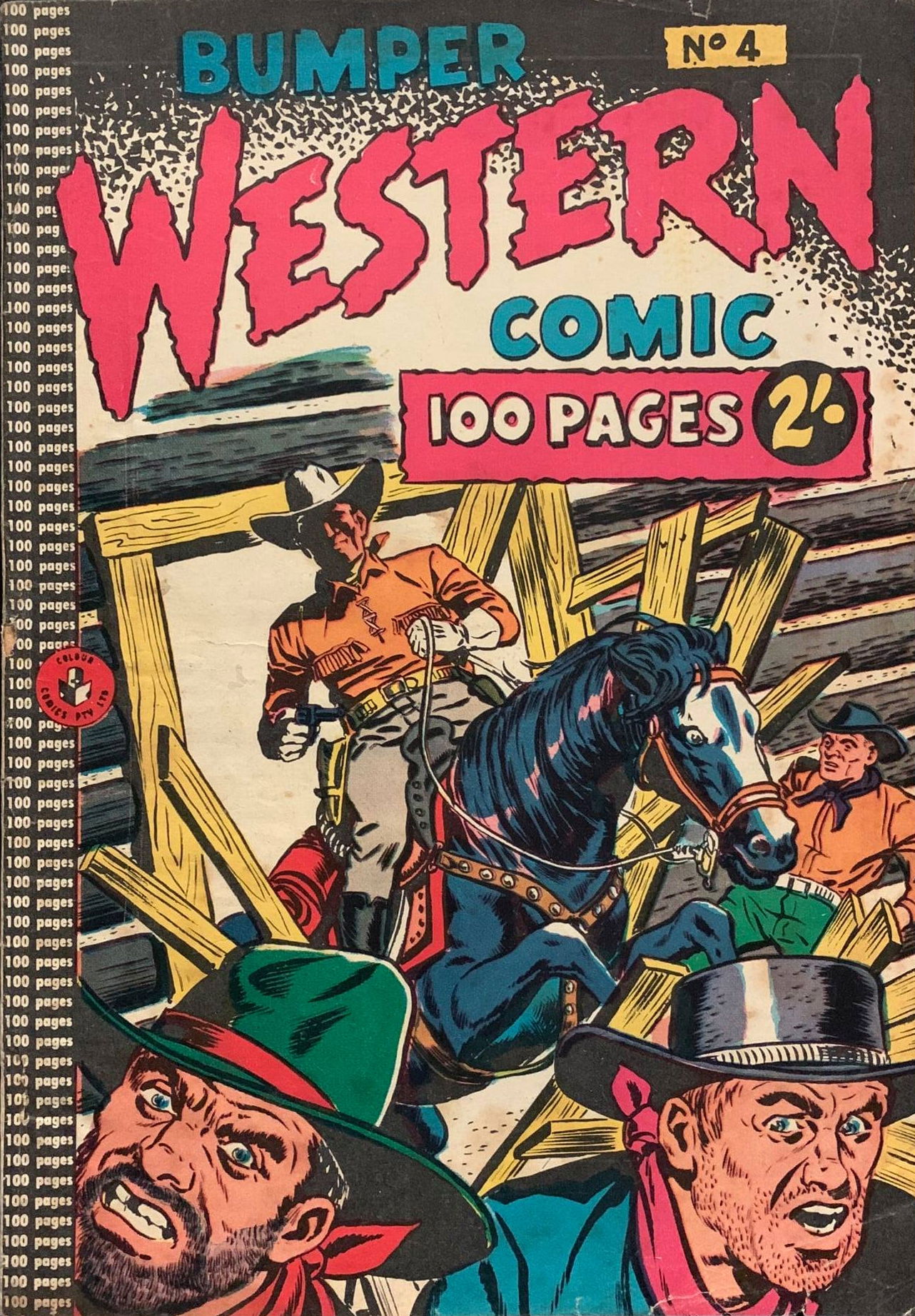 Bumper Western Comic (Colour Comics, 1959 series) #4 ([August 1960?])