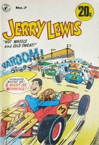 Jerry Lewis (Colour Comics, 1971 series)  #7 ([March 1972]) — Hot Wheels and Cold Sweat!