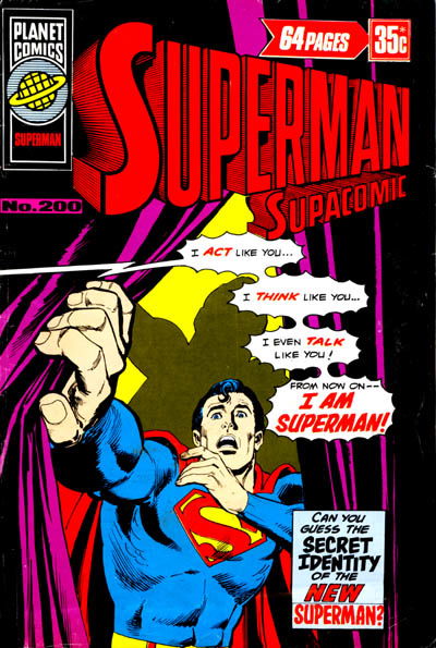 Superman Supacomic (KG Murray, 1974 series) #200