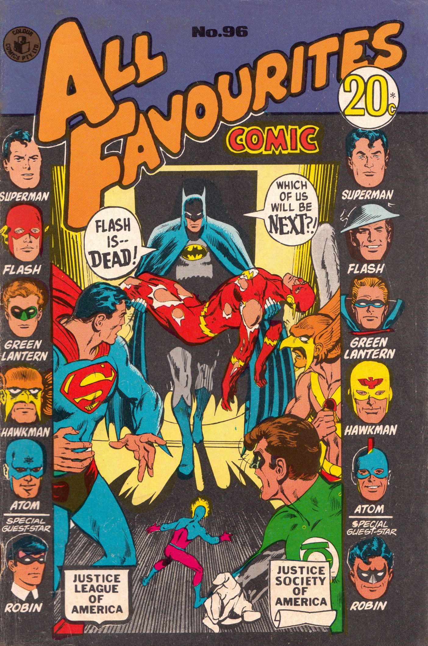 All Favourites Comic (Colour Comics, 1960 series) #96 ([May 1973?])
