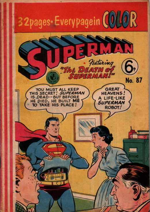 Superman (KG Murray, 1952 series) #87 (June 1957)
