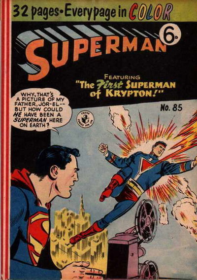 Superman (KG Murray, 1952 series) #85 [April 1957?]