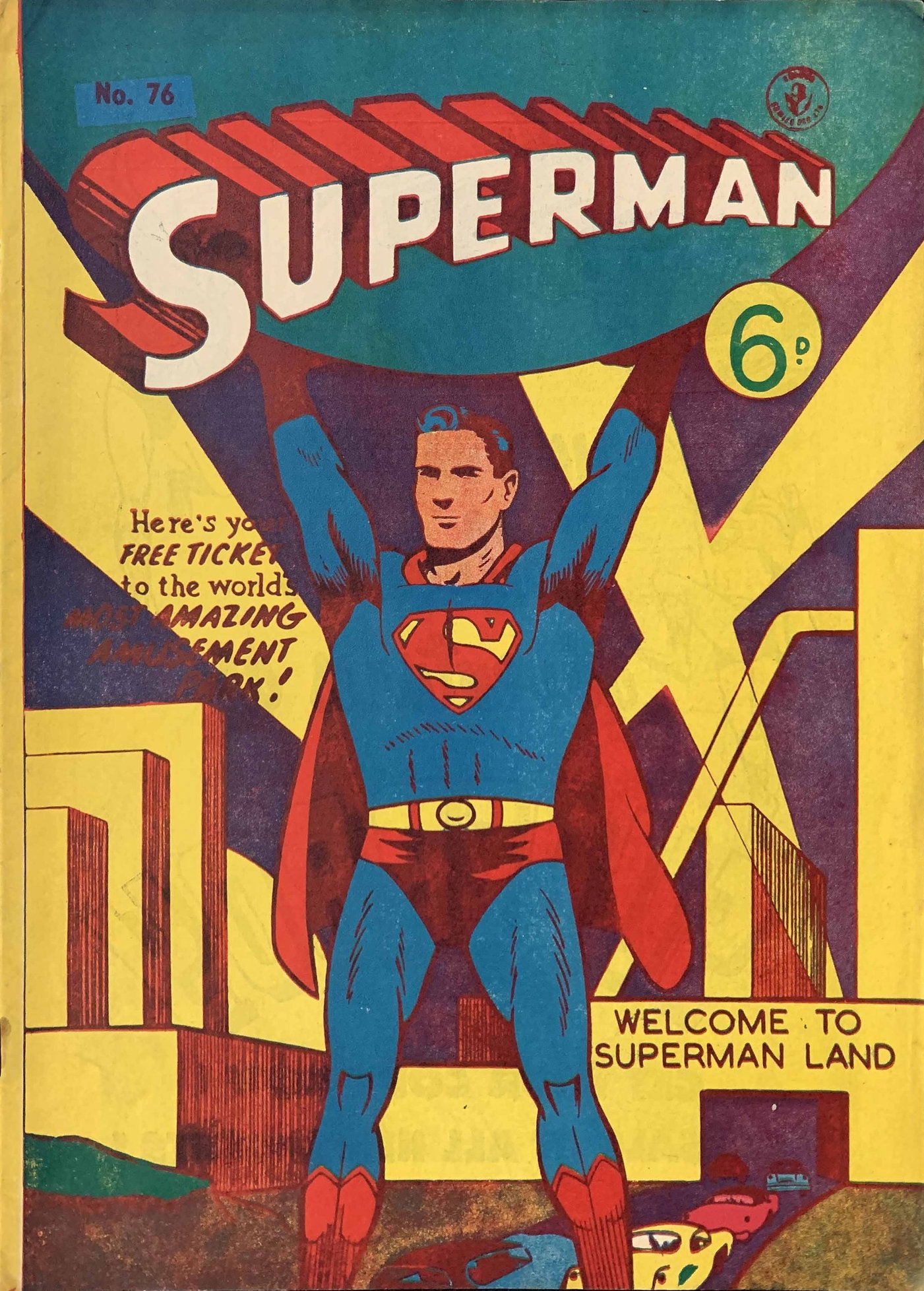 Superman (KG Murray, 1952 series) #76 ([July 1956?])