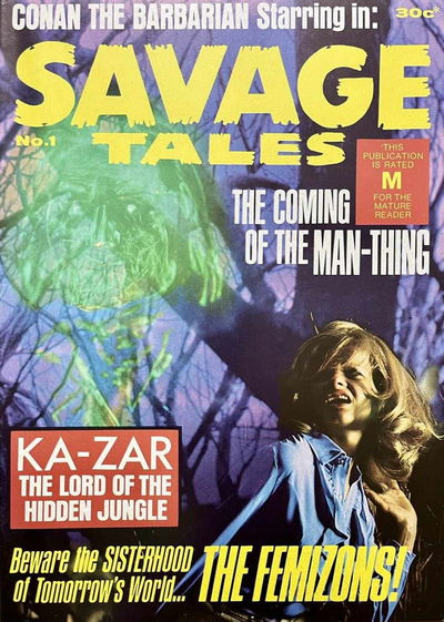 Savage Tales (Sport Magazine, 1972 series) #1 [June 1972?]