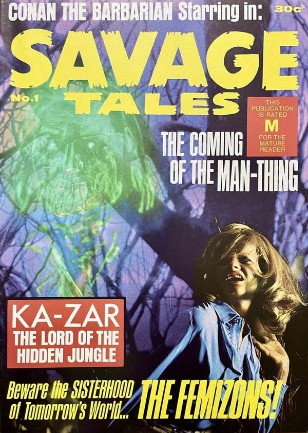 Savage Tales (Sport Magazine, 1972 series) #1 ([June 1972?])