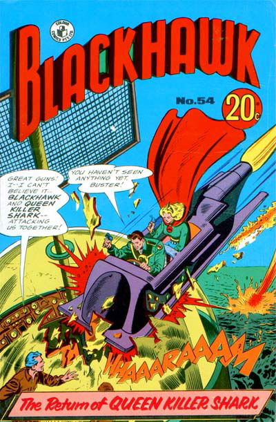 Blackhawk (Colour Comics, 1960 series) #54