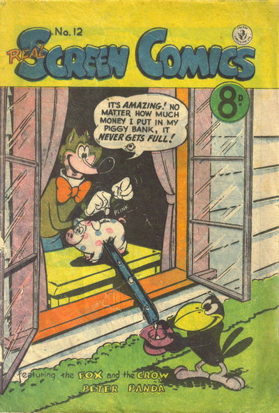 Real Screen Comics  #12 ([April 1955?])