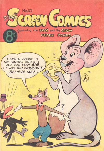 Real Screen Comics  #10 ([February 1955?])
