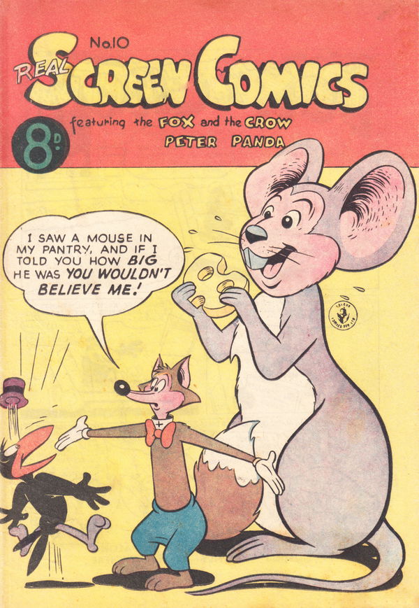 Real Screen Comics (Colour Comics, 1954 series) #10 ([February 1955?])