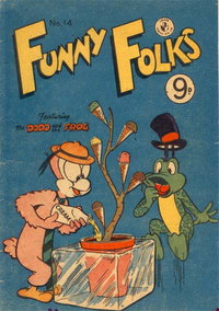 Funny Folks (Colour Comics, 1954 series)  #14 ([October 1955?])
