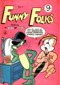 Funny Folks (Colour Comics, 1954 series)  #11 ([July 1955?])