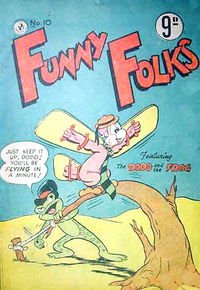 Funny Folks (Colour Comics, 1954 series) #10 ([June 1955?])