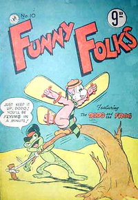 Funny Folks (Colour Comics, 1954 series)  #10 ([June 1955?])
