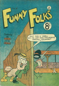 Funny Folks (Colour Comics, 1954 series)  #6 ([February 1955?])