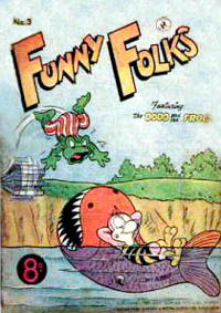 Funny Folks (Colour Comics, 1954 series) #3 [November 1954?]