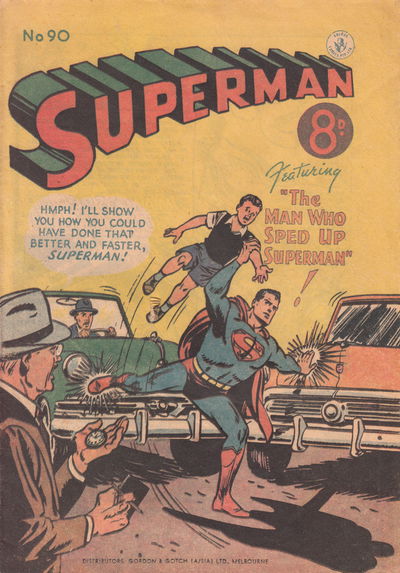 Superman (Colour Comics, 1950 series) #90 [February 1955]