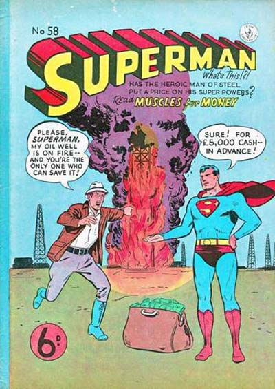 Superman (KG Murray, 1952 series) #58 [January 1955?]