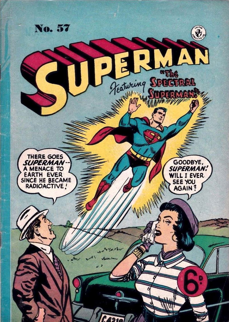 Superman (KG Murray, 1952 series) #57 (December 1954)