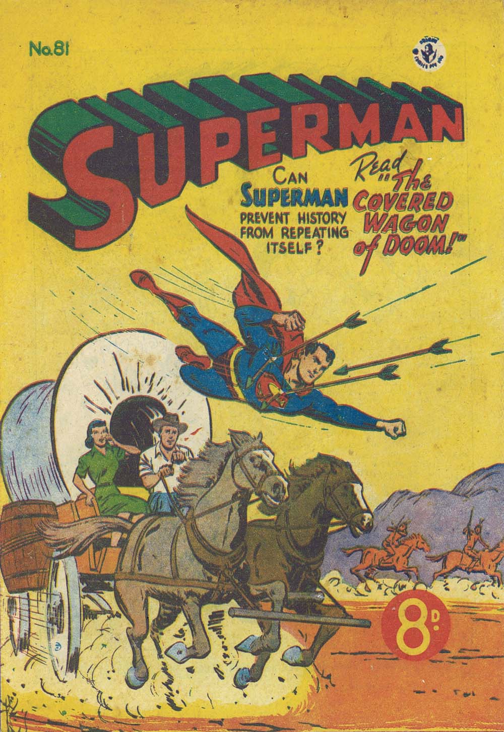 Superman (Colour Comics, 1950 series) #81 ([May 1954?])