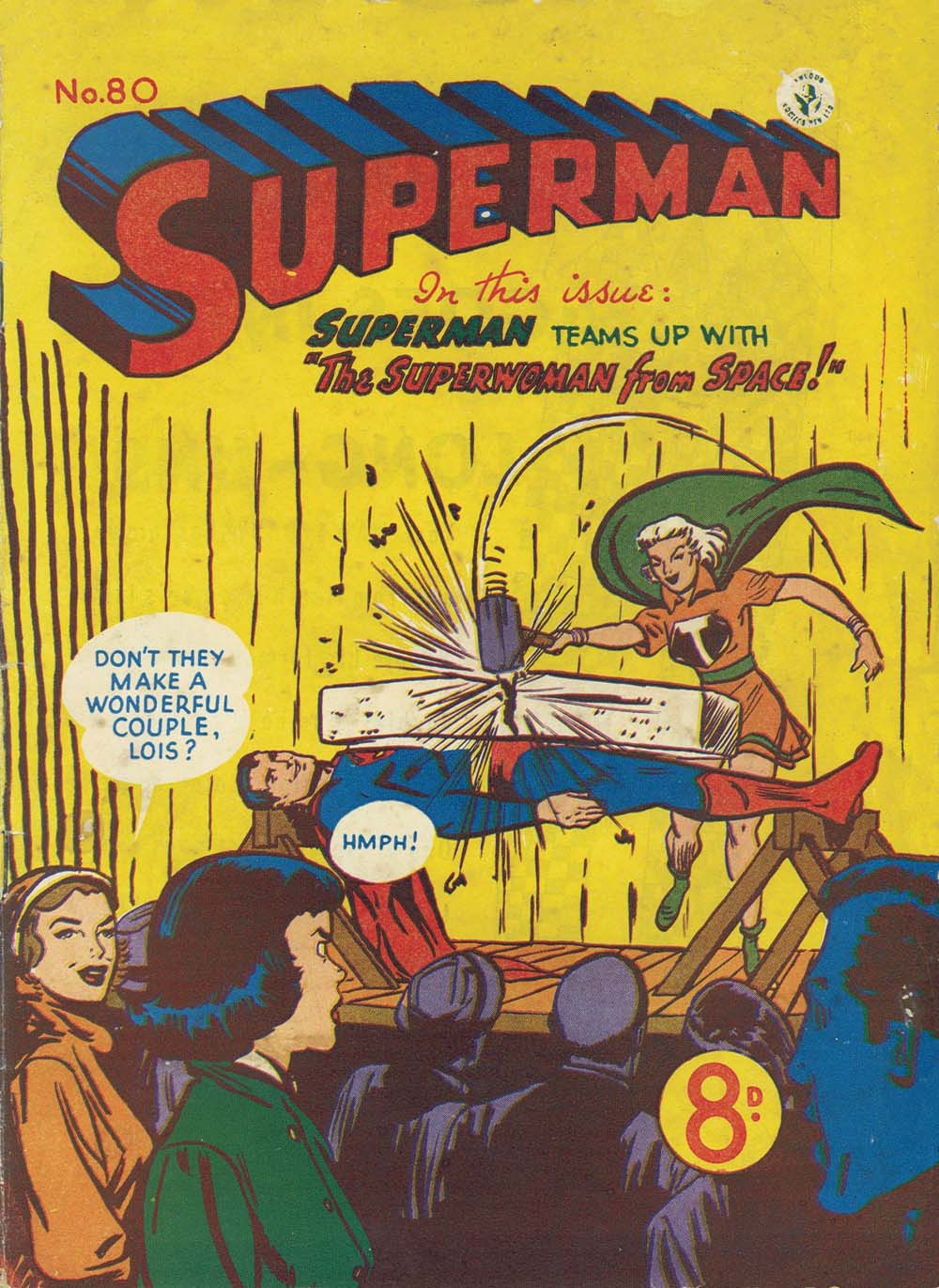 Superman (Colour Comics, 1950 series) #80 ([April 1954])