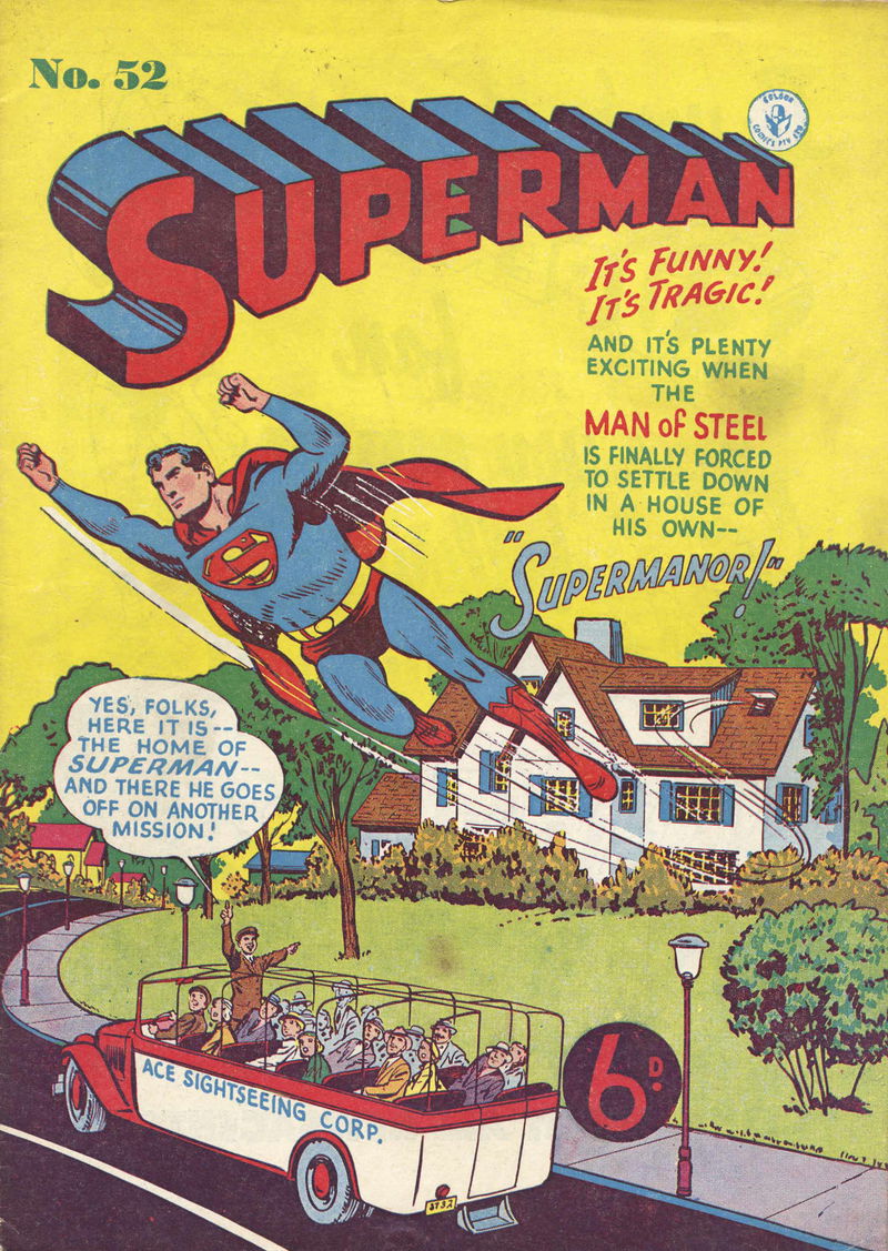 Superman (KG Murray, 1952 series) #52 (July 1954)