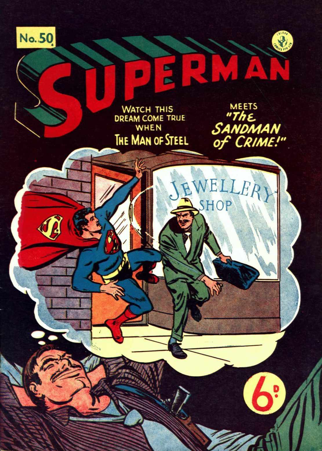 Superman (KG Murray, 1952 series) #50 (May 1954)