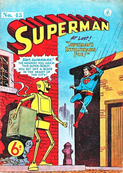 Superman (KG Murray, 1952 series) #45 [December 1953?]