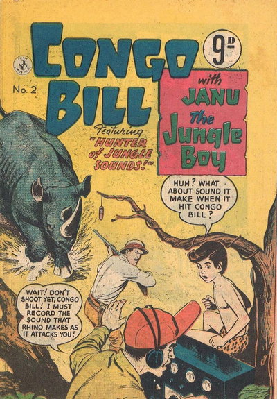 Congo Bill with Janu the Jungle Boy  #2 ([May 1955?])