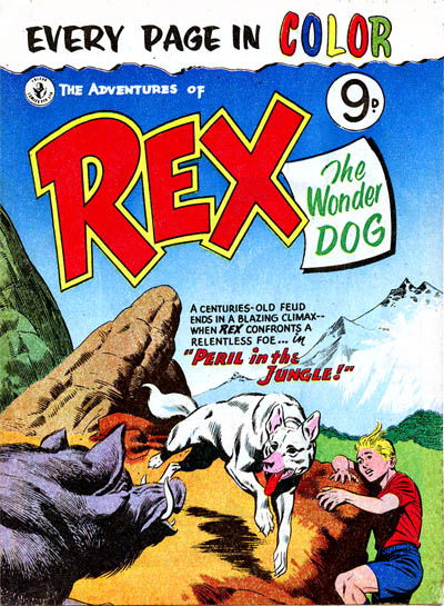 The Adventures of Rex the Wonder Dog (Colour Comics, 1956 series) #1 ([March 1956?])