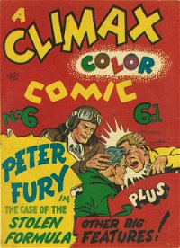 A Climax Color Comic (KGM, 1948 series) #6 — The Case of the Stolen Formula