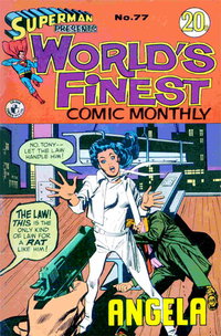 Superman Presents World's Finest Comic Monthly (Colour Comics, 1965 series)  #77 ([September 1971?])